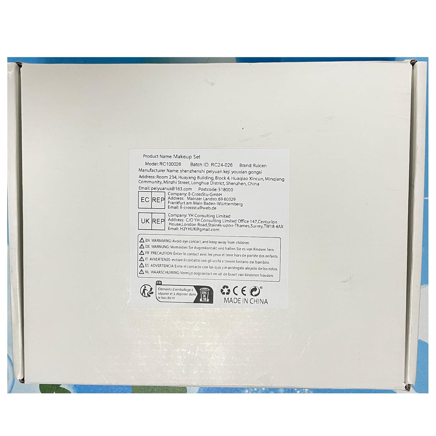 Girls Makeup Kit Full Set: 40-Color Eyeshadow, Foundation, Contour Stick & More