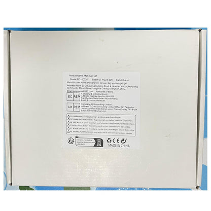 Girls Makeup Kit Full Set: 40-Color Eyeshadow, Foundation, Contour Stick & More