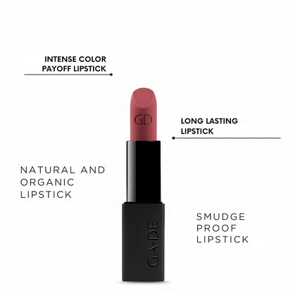 Velveteen Pure Matte Lipstick, 768 - Intense Color and Smooth Texture - Orchid Extract Enriched for Hydration and Antioxidant Benefits - 0.95 Oz