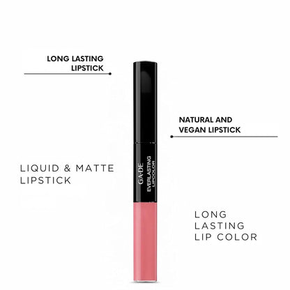 Everlasting Lip Color, 27 - Full Coverage, Non-Oily, Moisturizing, Long Lasting Lipstick - Dries Quickly into Ultra-Thin Film - 0.28 Oz