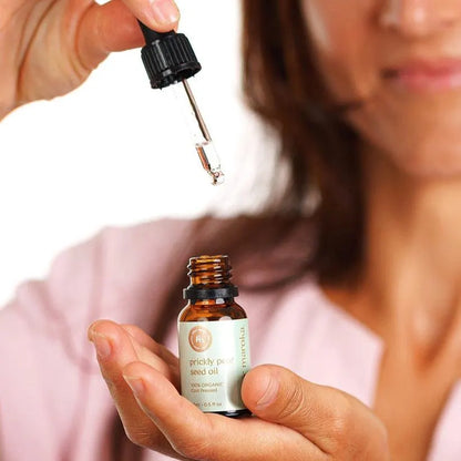 Prickly Pear Oil Skincare Set: Anti-Aging Serum, Moisturizer, Vegan Gift