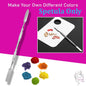 Stainless Steel Cosmetic Make up Mixing Spatula Tool for Palette - Nails-Make-Up