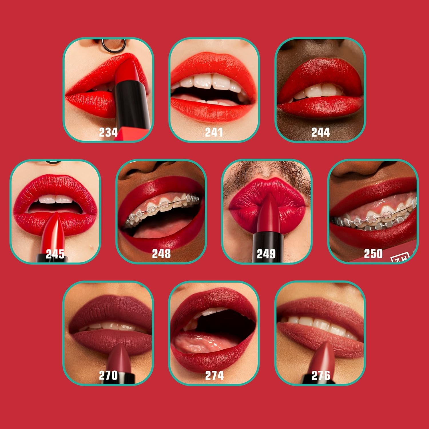 the Lipstick - Moisturizing Lipstick for Women - Semi-Matte Satin Finish with 5-Hour Long Wear - Highly Pigmented and Comfortable - 270-0.16 Oz