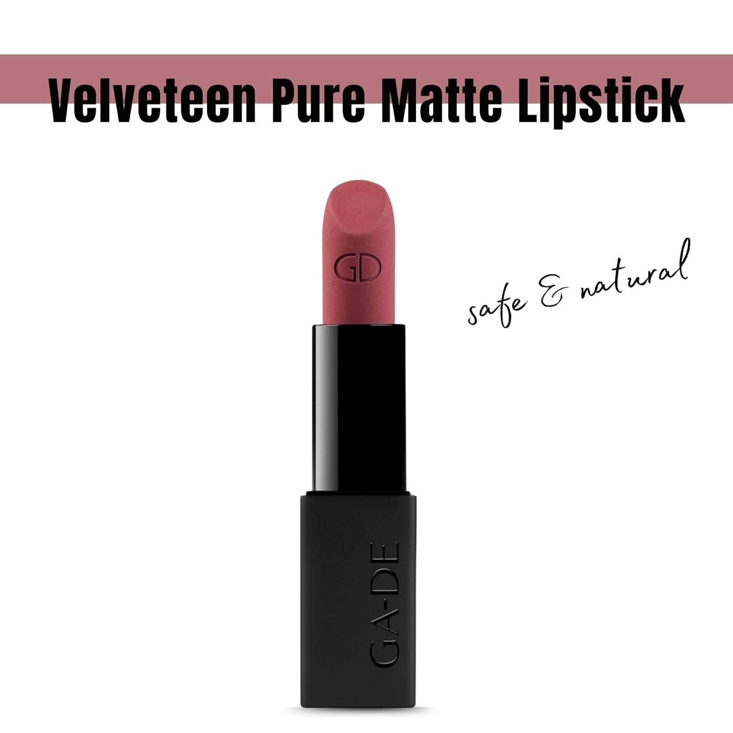 Velveteen Pure Matte Lipstick, 768 - Intense Color and Smooth Texture - Orchid Extract Enriched for Hydration and Antioxidant Benefits - 0.95 Oz