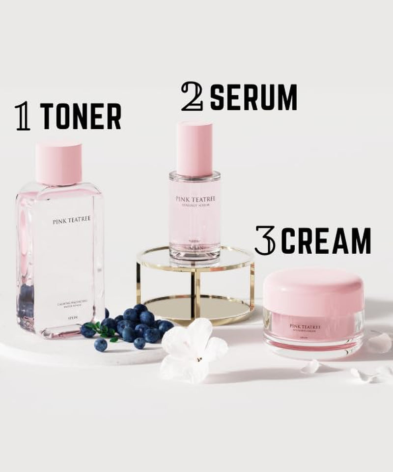 Pink Tea Tree Synergy Serum 30Ml/Skin Moisturizer/Facial Moisturizers/1.01 Fl. Oz, CICA, Hyaluronic Acid and Niacinamide, Korean Skin Care, Hydrating