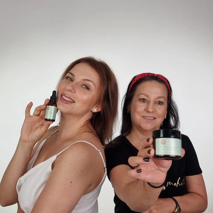 Prickly Pear Oil Skincare Set: Anti-Aging Serum, Moisturizer, Vegan Gift