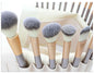 Persian Make-Up Brush Suit Rice White Make up Brush, Champagne Color Brush Handle Make-Up Brush Without